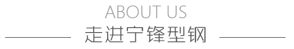 走進(jìn)寧鋒型鋼
